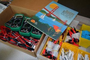 Twenty fourth- through eighth-grade teachers learned about teaching solar science Wednesday, and will take these $750 classroom science kits, paid for through a grant from American Chevrolet.